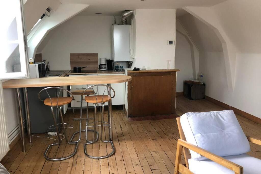 Sous Les Toits Apartamento Dieppe Exterior foto